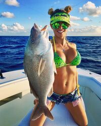 Sexy Girl Fishing with Jackie Shea - Reel in Some Hot Action!. Photo #3