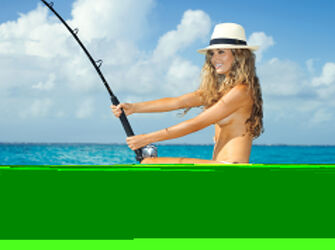 Sexy Girl Fishing with Jackie Shea - Reel in Some Hot Action!. Photo #4